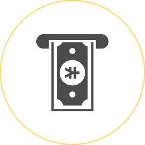 STEP3 振込のアイコン